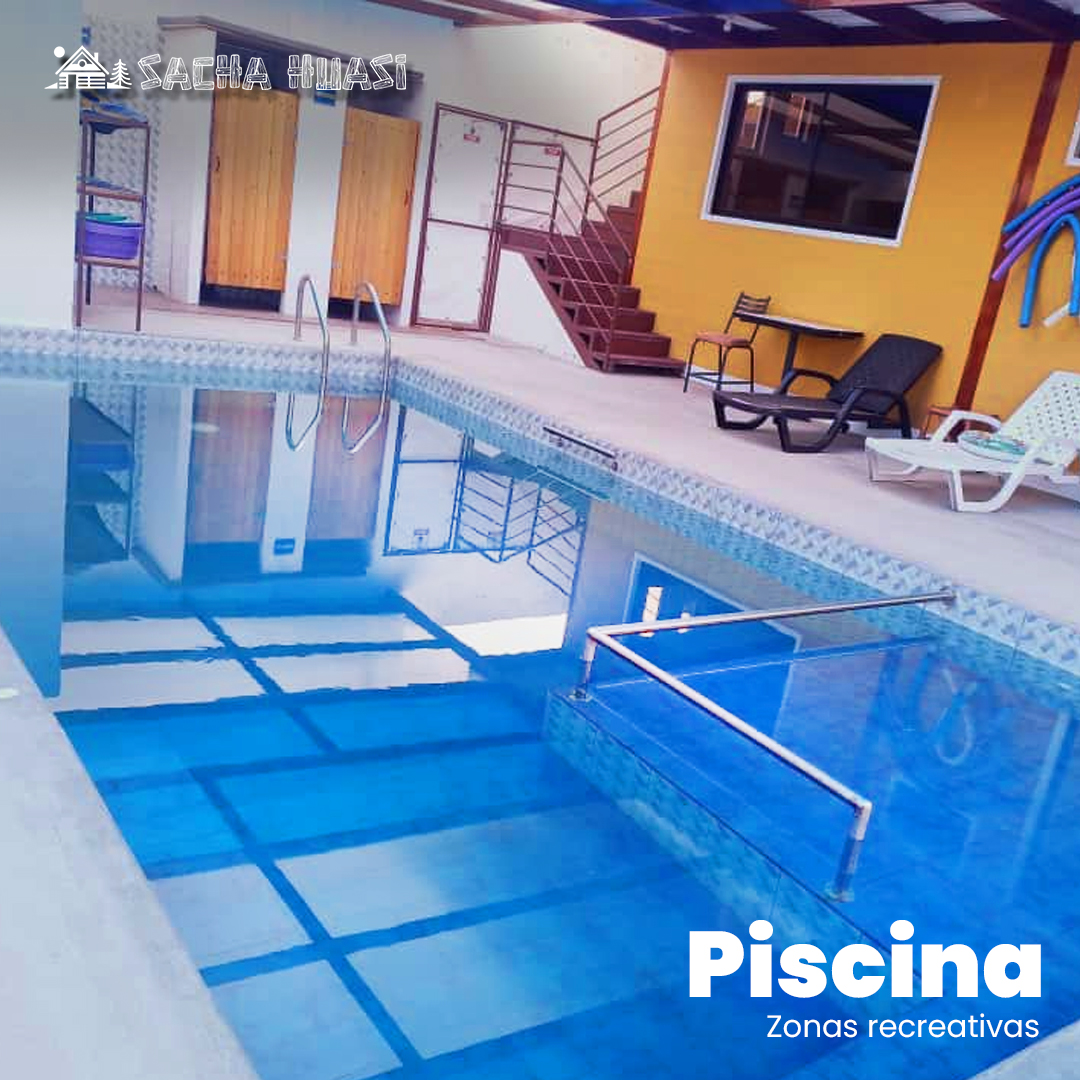 piscina hosteria Sacha Huasi